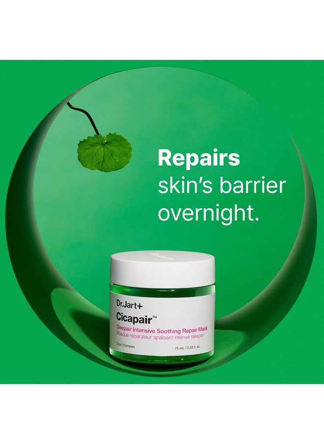 Dr.Jart+ Cicapair Sleepair Intensive Repair Night Face Mask | Skin Barrier Repair | Korean Skin Care, 2.53 Fl Oz