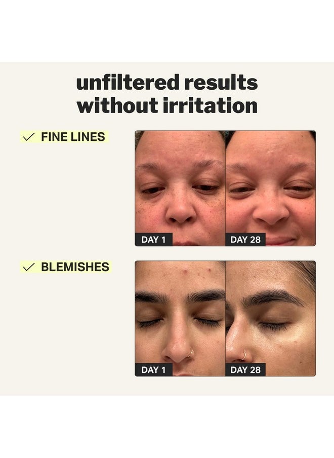 Cocokind Beginner Retinol Gel 0.1%, Improve the Appearance of Fine Lines and Uneven Texture without Irritation, Aloe and Cica to Prevent Dryness, 1 fl oz