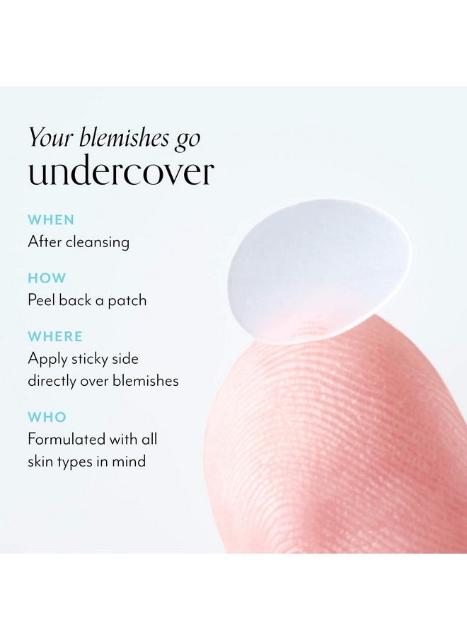 Bliss Clear Genius Blemish Patches - Salicylic Acid & Zinc for Fast Relief & Prevention, Clarifying Spot Treatment - 1 Pack