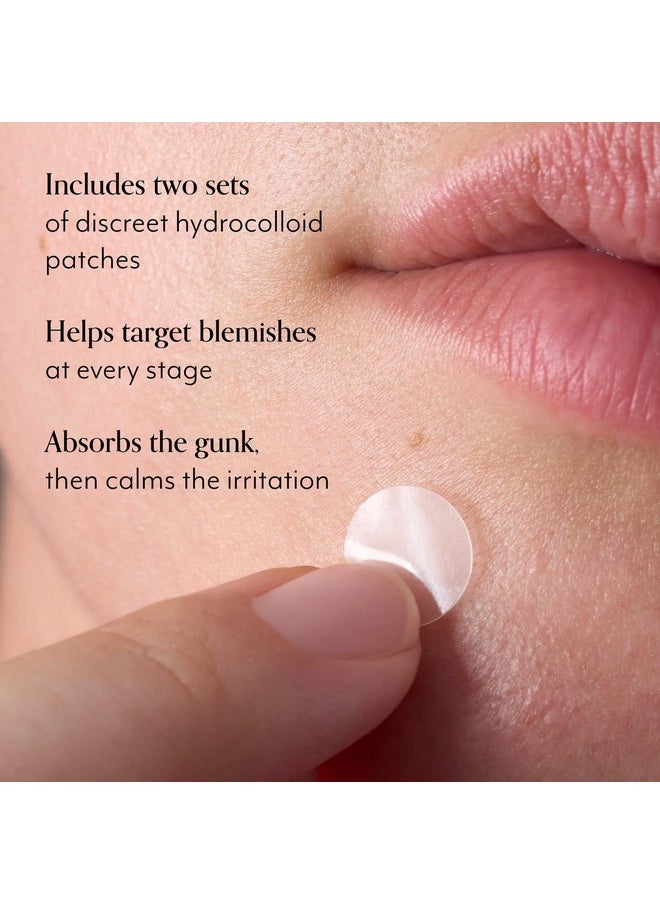 Bliss Clear Genius Blemish Patches - Salicylic Acid & Zinc for Fast Relief & Prevention, Clarifying Spot Treatment - 1 Pack