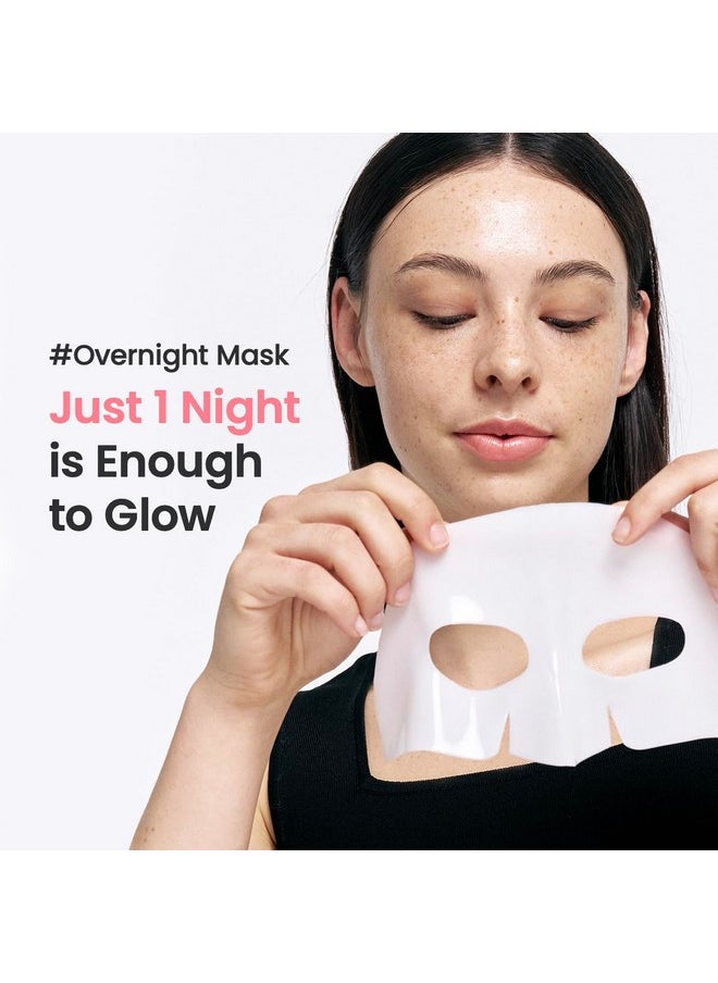 BIODANCE Bio-Collagen Real Deep Mask, Hydrating Overnight Hydrogel Mask, Pore Minimizing, Elasticity Improvement, 34g x4ea