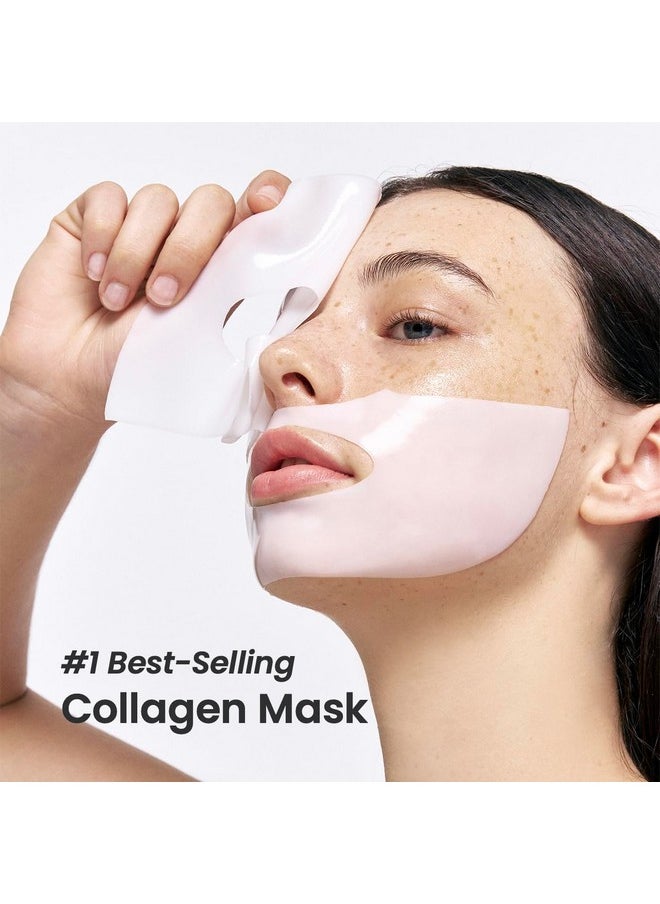BIODANCE Bio-Collagen Real Deep Mask, Hydrating Overnight Hydrogel Mask, Pore Minimizing, Elasticity Improvement, 34g x4ea