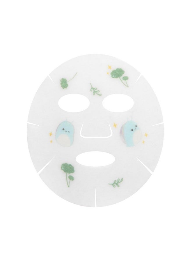 TONYMOLY x Squishmallows Facial Hydrating Sheet Mask Set, Soothe, Repair, Hydrate Skincare Variety 4 Pack