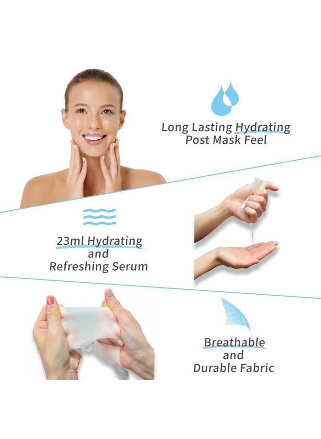 My Beauty Diary-Black Pearl Brightening Facial Mask, Intense Brightening and Ulta Hydrating, Rich Nutrition to Revitalize Dull Skin (8 Combo Pack)