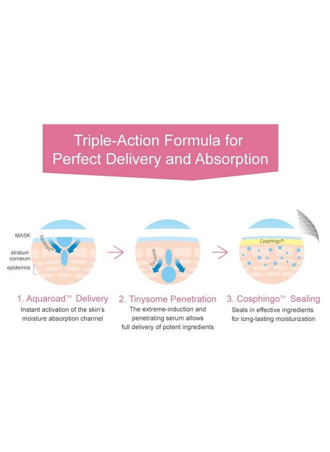 My Beauty Diary-Black Pearl Brightening Facial Mask, Intense Brightening and Ulta Hydrating, Rich Nutrition to Revitalize Dull Skin (8 Combo Pack)