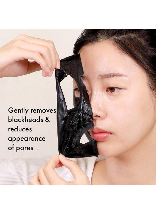 TOSOWOONG Blackhead Peel Off Pack, Charcoal Face Mask Peel Off for Blackheads and Pores, Deep Pore Cleansing, Pore Extractor Exfoliating mask, Korean Skincare, 50g, 1.76 oz.