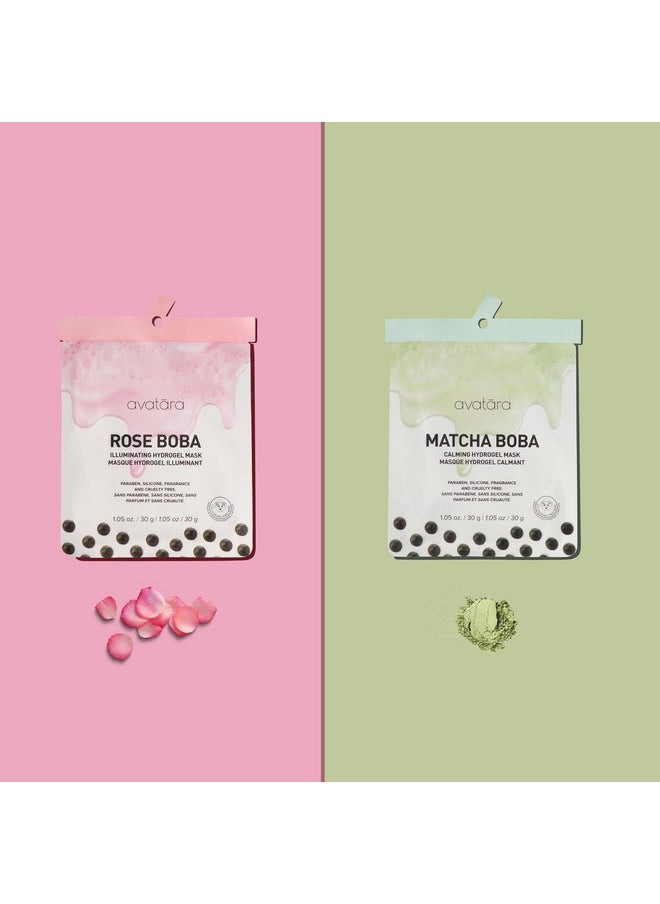 Avatara 10-Pack Sheet Mask Set, Facial Mask Variety, Face Mask Skincare with Natural Extracts, Hydrating Face Mask Skin Care Set, Made with Tencel Fibers, All Skin Types, Teen Skincare, 10 Pack