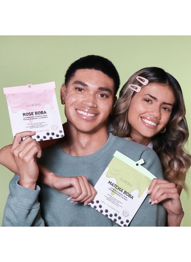 Avatara 10-Pack Sheet Mask Set, Facial Mask Variety, Face Mask Skincare with Natural Extracts, Hydrating Face Mask Skin Care Set, Made with Tencel Fibers, All Skin Types, Teen Skincare, 10 Pack