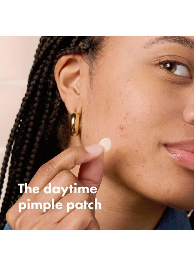 Mighty Patch Hero Cosmetics Invisible+ Patch - Daytime Hydrocolloid Acne Pimple Patches for Covering Zits and Blemishes, Ultra Thin Spot Stickers for Face and Skin (24 Medium and 15 Small Patches)