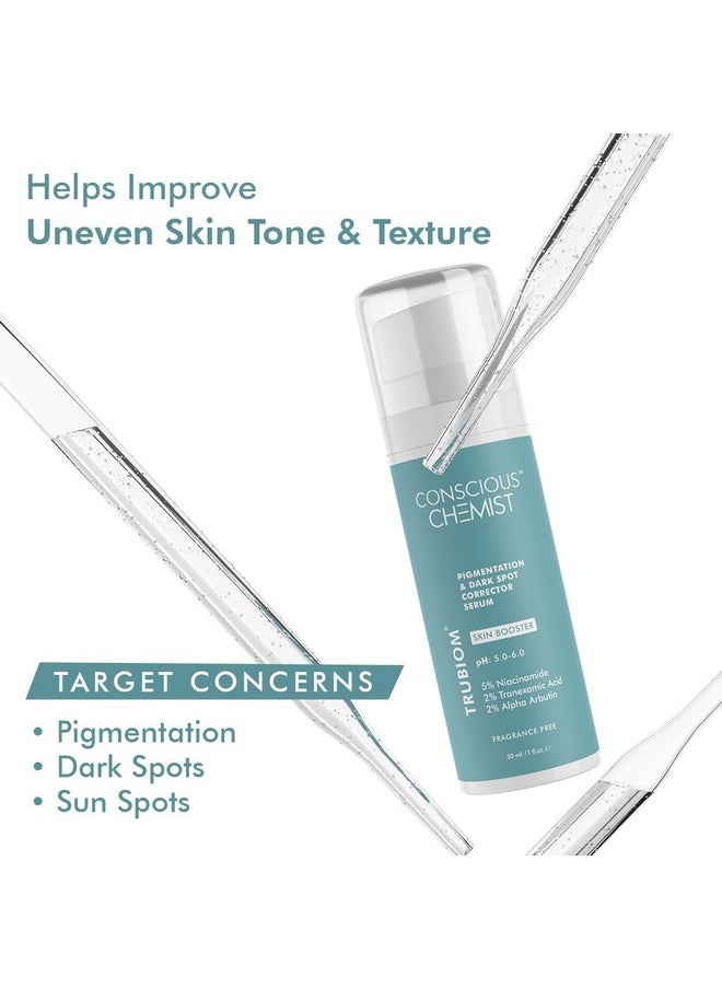 Conscious Chemist® Pigmentation Corrector Lightweight Gel Cream & 5% Niacinamide & Alpha Arbutin Serum | Pack Of 2