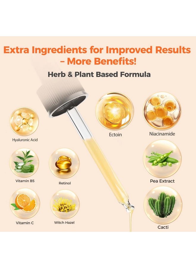 Retinol Serum for Face 2.5%, B5 Resurfacing Retinol Serum with Vitamin C, Vitamin E, Hyaluronic Acid, Niacinamide, Serum for Anti-Aging, Wrinkle Smoothing, Dark Spot Corrector, Brighten Dullness