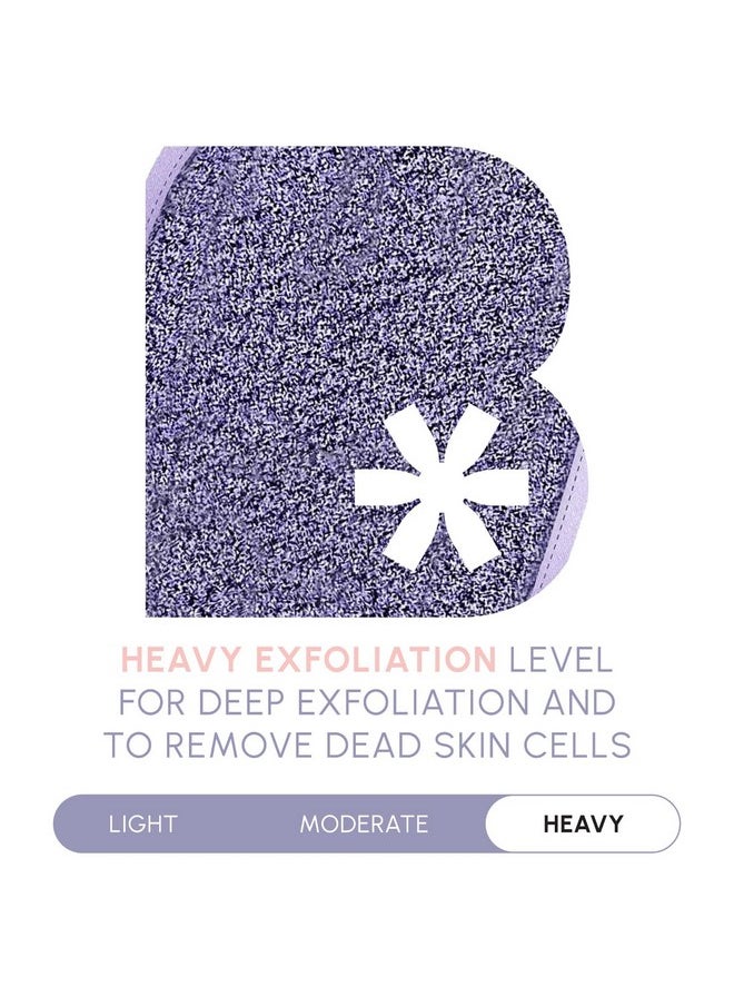 Brooklyn Botany Exfoliating Mitt for Bath and Shower - Heavy Duty Exfoliating Body Scrubber for Massage and Dead Skin Remover for Body - 1 Mitt