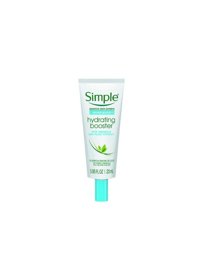 Simple Water Boost Hydrating Booster, Dry Sensitive Skin, 0.85 fl oz (Pack of 2)