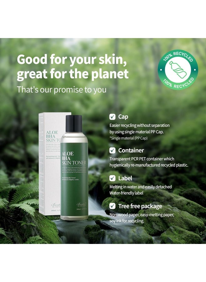 BENTON Aloe Skin Toner - Hydrating Toner for Face | Korean Toner for Face | Toner for Oily Skin | Toner for Dry Skin (6.76 fl. oz. / 200ml)