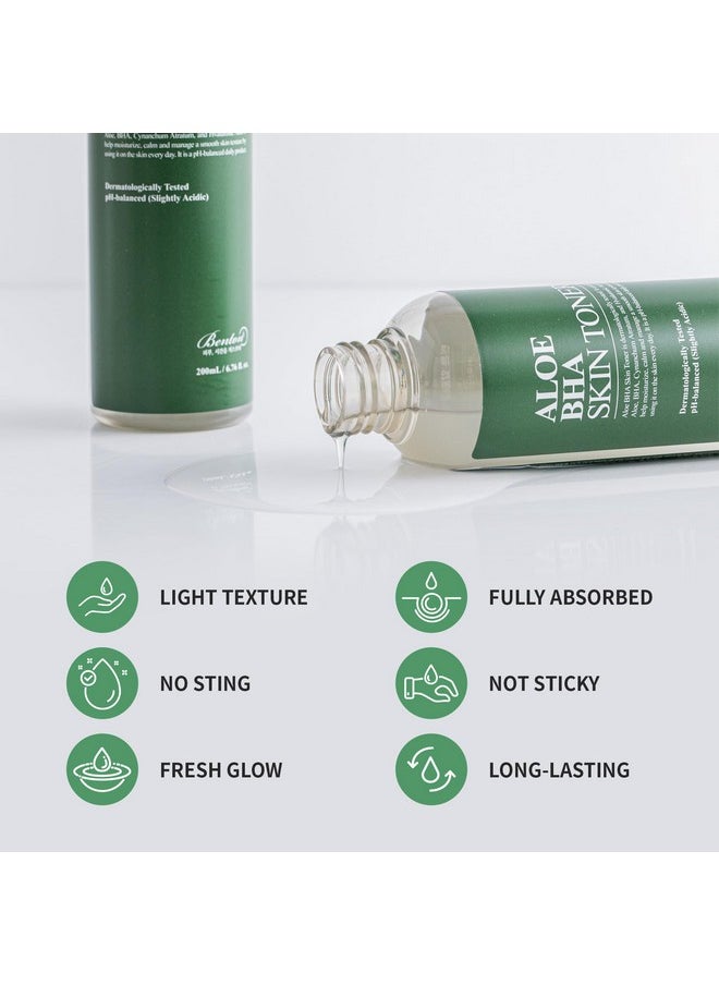 BENTON Aloe Skin Toner - Hydrating Toner for Face | Korean Toner for Face | Toner for Oily Skin | Toner for Dry Skin (6.76 fl. oz. / 200ml)