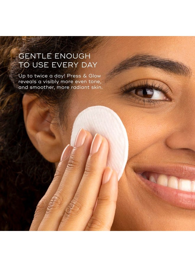 Medik8 Press & Glow Daily Exfoliating PHA Tonic with Enzyme Activator - Polyhydroxy Acid Toner - Gentle, Cleansing Face Exfoliator - 6.7 oz