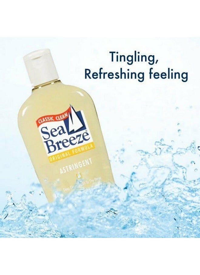 SEA Breeze Astringent Original (Pack of 4)