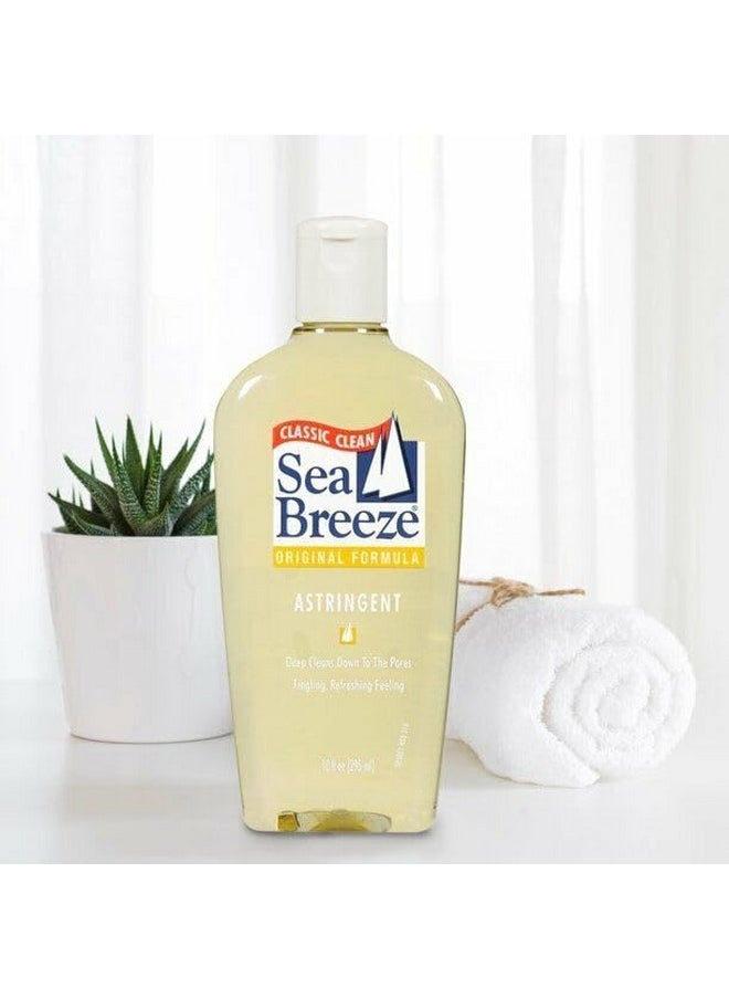 SEA Breeze Astringent Original (Pack of 4)