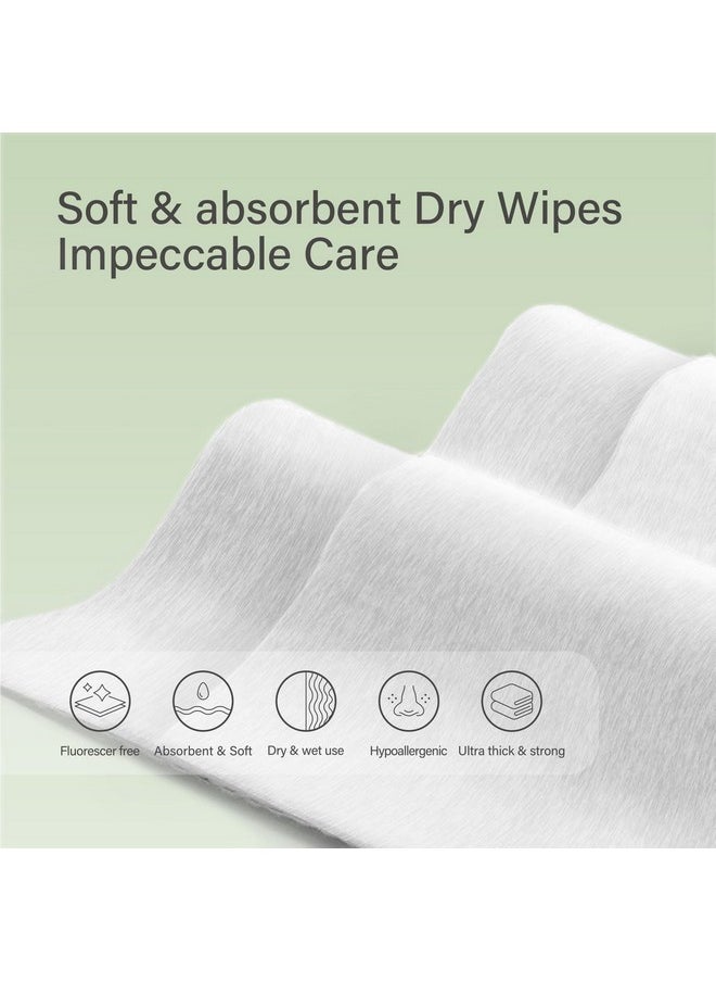 Unifree Facial Tissues I Dry Wipes I Makeup Remover, 8-pack Value Pack, 800 Count