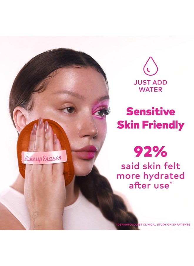 The Original MakeUp Eraser, 7-Day Set, Erase All Makeup With Just Water, Including Waterproof Mascara, Eyeliner, Foundation, Lipstick, Sunscreen, and More! Hot Cocoa, 7ct.