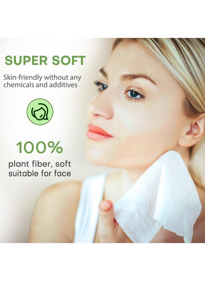 Fancyou Compressed Disposable Face Towel Kit, Thicken Facial Cleansing Cloths Towelettes,Compact Portable Wash Cotton Wipes Tablets Coin Tissues for Beauty Salon Personal Care Travel(100 PCS White)