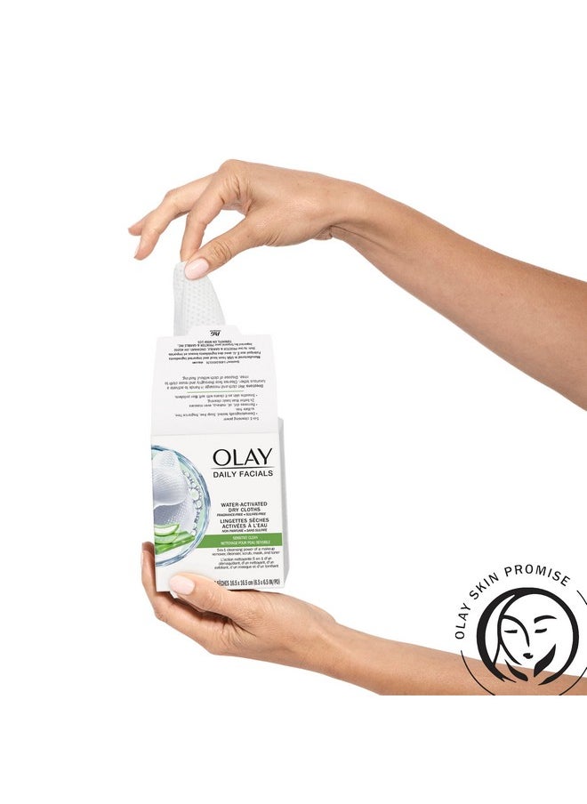 Olay 4-in-1 Sensitive Daily Facial Cloths, 33 ct (Packaging May Vary)