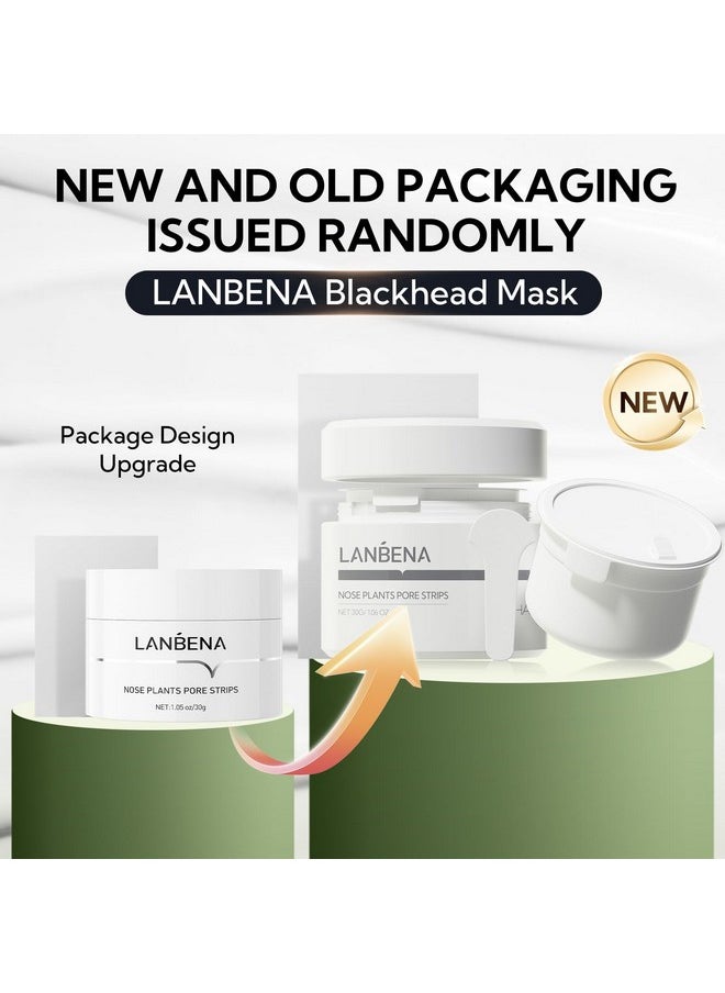 LANBENA Blackhead Remover - Peel Off Mask for Nose & Face, Blackhead Removal Kit 1.05oz