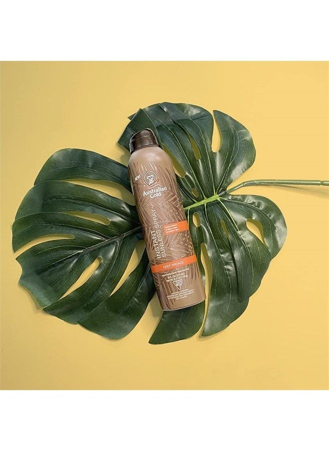 Instant Sunless Tanning Spray, 6 Ounce| Rich Bronze Color with Fade Defy Technology | Energizes & Softens Skin | New Packaging Same Great Formula