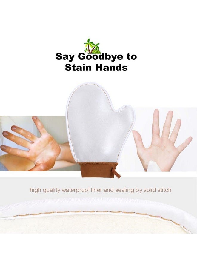 Sanfery Self Tanner Mitt Applicator - US Patent Self Tanning Mitt, Tanning Mitts Self Tanner Mitt, Sunless Tanner Mitt, Tanning Mitt for Self Tan Mitt, Self Tanning Glove, Self Tan Mit, Fake Tan Mitt