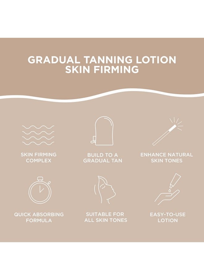 Bondi Sands Skin Firming Gradual Tanning Lotion | Skin-Firming Complex Builds to a Natural-Looking Tan for Tight, Glowing Skin | 150 mL, 5.07 Fl. Oz.