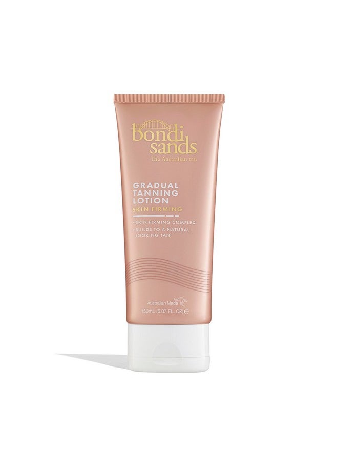 Bondi Sands Skin Firming Gradual Tanning Lotion | Skin-Firming Complex Builds to a Natural-Looking Tan for Tight, Glowing Skin | 150 mL, 5.07 Fl. Oz.
