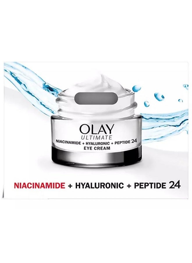 Olay Ultimate Niacinamide + Hyaluronic + Peptide Eye Cream (0.5 fl. oz., 2 pk.)