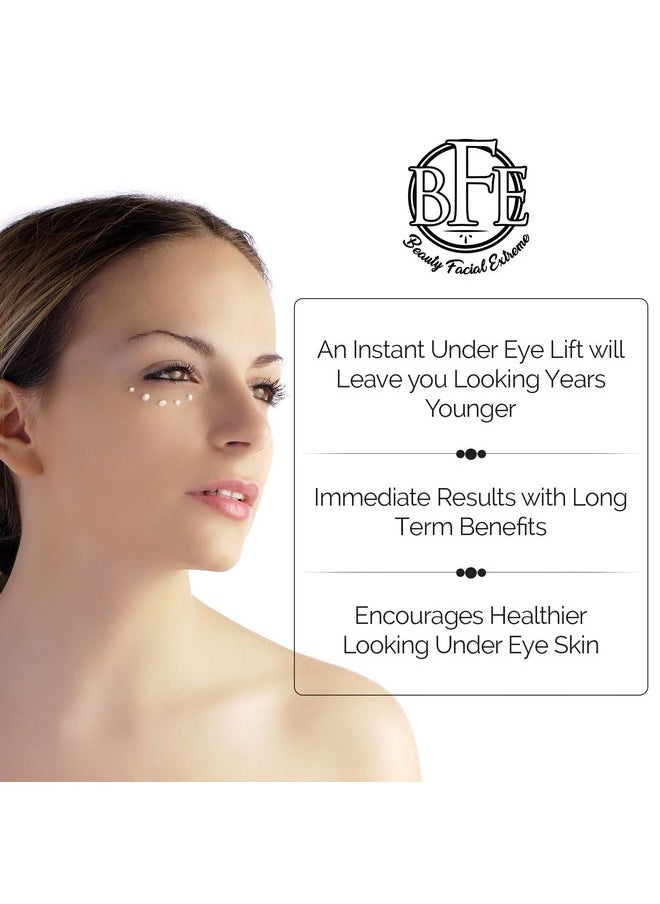 Instant Ageless Eye Cream - Reduces Under Eye Puffiness. Lift Technology to Tighten & Firm Sagging Skin Around Eyes. Works within Seconds. Smooths Away Fine Lines & Wrinkles for Men & Women.