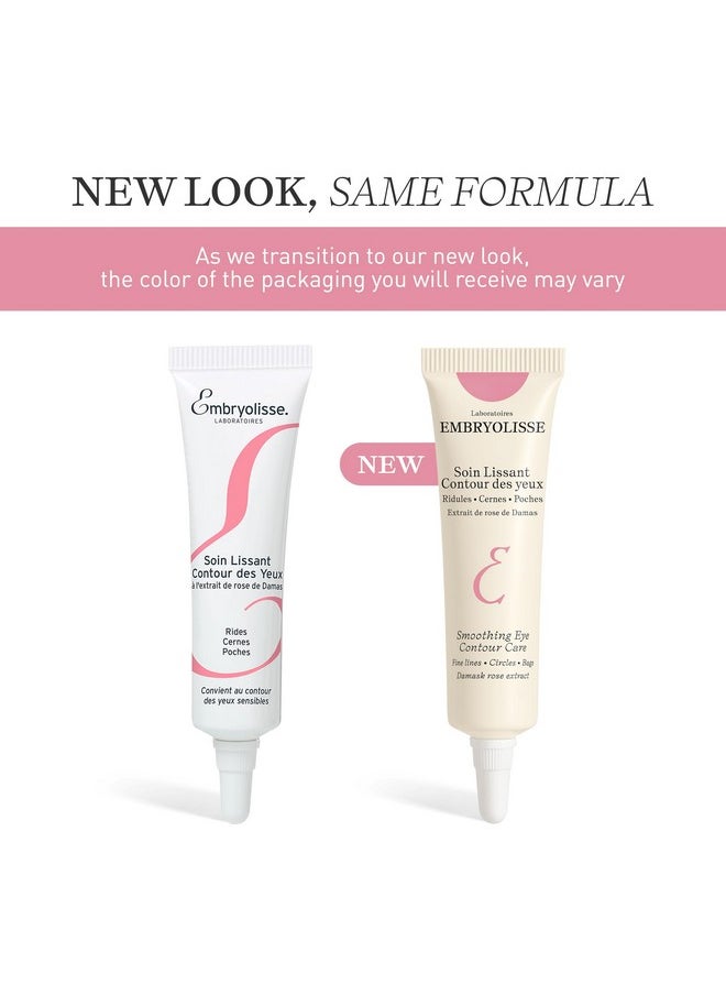 Embryolisse Smoothing Eye Contour Care. Revitalizing Gel Cream Treatment. Reduce Fine Lines, Circles, Puffiness, 0.50 fl.oz.
