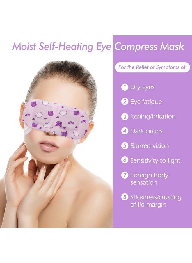 Jekeno Steam Eye Mask, 16 Packs Eye Masks for Dry Eyes, 40-60 Minutes Self Moist Warm Compress Heated Disposable Mask for Sleep, Spa Relaxing Trip Gifts, Travel Essentials for Women Men