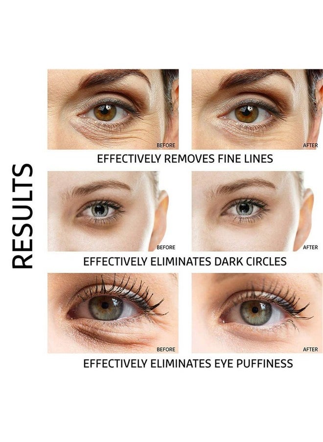 Ruzzut Under Eye Patches - 30 Pairs 24K Gold Moisturizing Under Eye Mask, Anti Aging Collagen Eye Masks Skincare Eye Patches for Puffy Eyes and Dark Circles, Gold