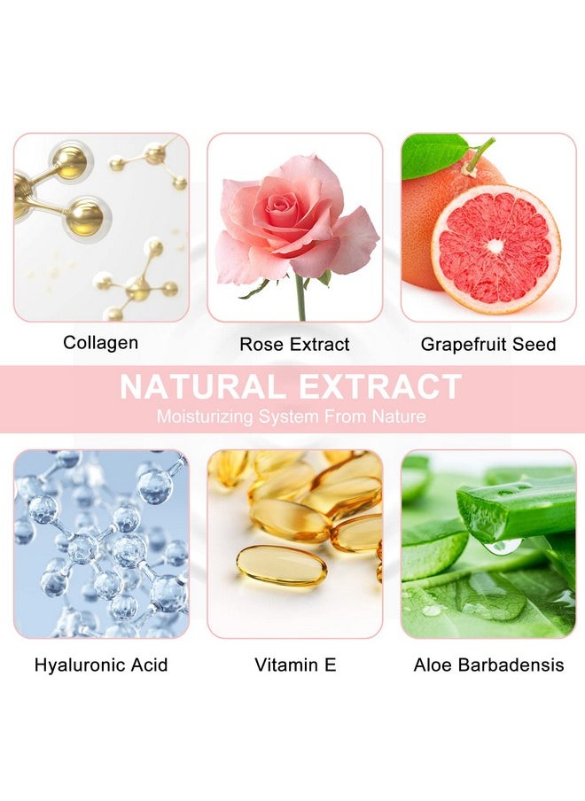 Eye Mask-30 Pairs Rose Under Eye Patches Skin Care Products,Eye Masks Skincare for Dark Circles and Puffiness, Reduce Wrinkles, Eye Bags and Fine Lines, for Women and Man