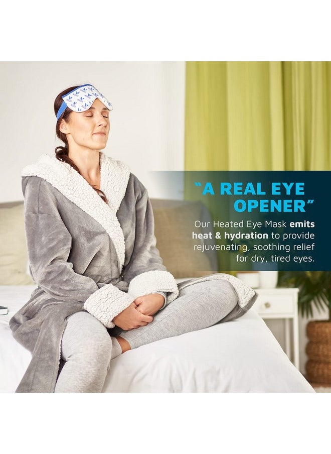 Eye Mask for Dry Eyes | Warm Eye Compress | Natural Heat Eye Mask for Styes, Blepharitis, Tired Eyes & More by Medcosa