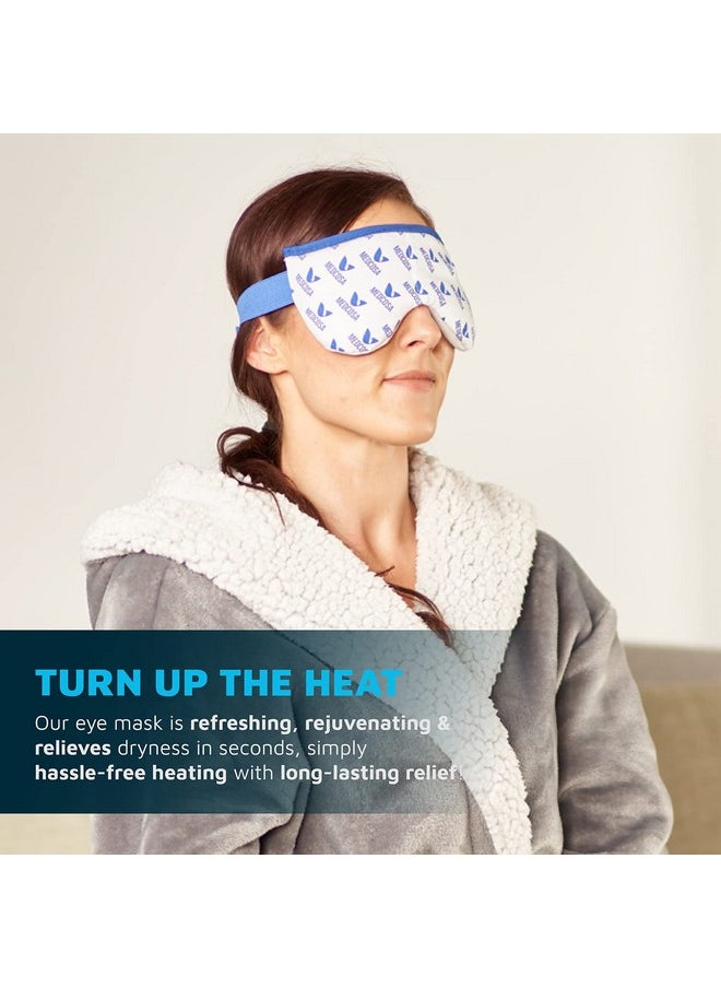 Eye Mask for Dry Eyes | Warm Eye Compress | Natural Heat Eye Mask for Styes, Blepharitis, Tired Eyes & More by Medcosa
