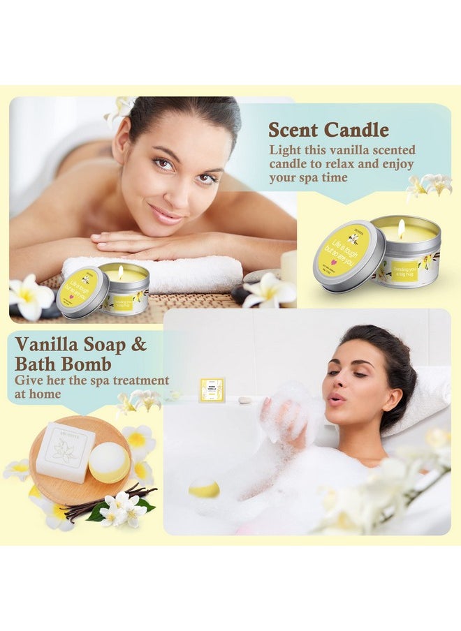 Gifts for Women, Birthday Gifts for Women Relaxing Spa Gifts Baskets for Women Warm Vanilla Bath and Body Gifts Set Self Care Gifts for Women for Friends,Her,Bestie,Mom,Wife Christmas Gifts