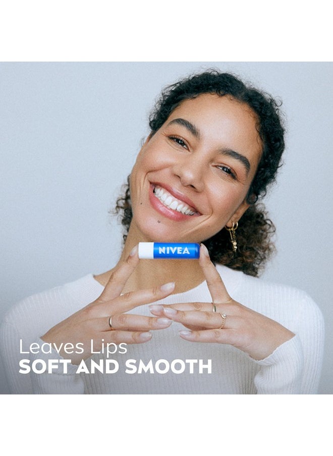 NIVEA Nourishing Moisture Collection Skin Care Set, Nourishing Care Body Wash, 20 Fl Oz Bottle + Body Lotion, 13.5 Fl Oz Bottle + Hand Cream, 2.6 Oz Tube + Moisture Lip Care Balm, 0.17 Oz Stick