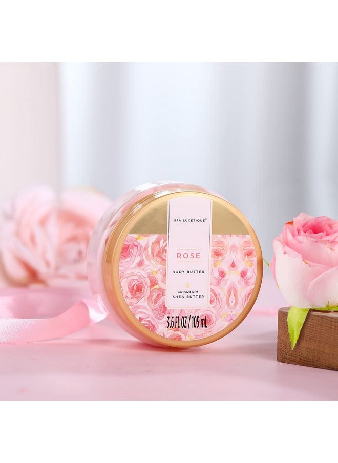 Gift Set For Women, Spa Luxetique Bath Sets for Women Gift, 8 Pcs Rose Spa Basket Includes Bubble Bath, Shower Gel, Body Lotion, Birthday Spa Gifts, Mothers Day Gifts for Mom