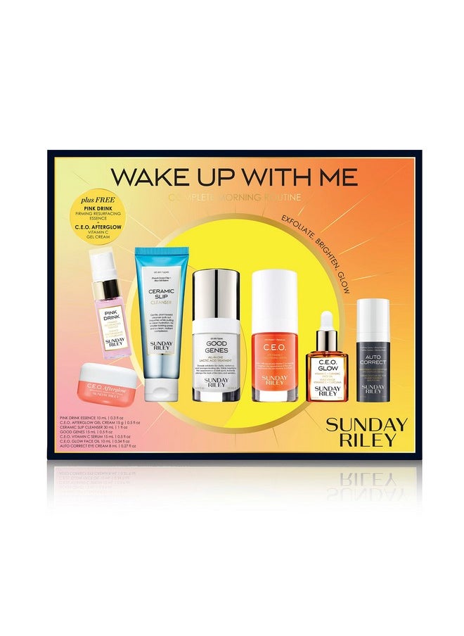 Sunday Riley Wake Up With Me Complete Brightening Morning Skincare Set, 1 ct.