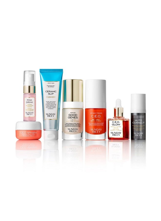 Sunday Riley Wake Up With Me Complete Brightening Morning Skincare Set, 1 ct.