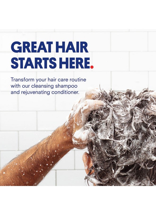 Huron Hair Duo | Nourishing Shampoo & Conditioner Set for Men | Cleanse, Strengthen & Hydrate | Sulfate-Free, Paraben-Free, Vegan | Designed for Daily Use on All Hair Types (2 Pack)