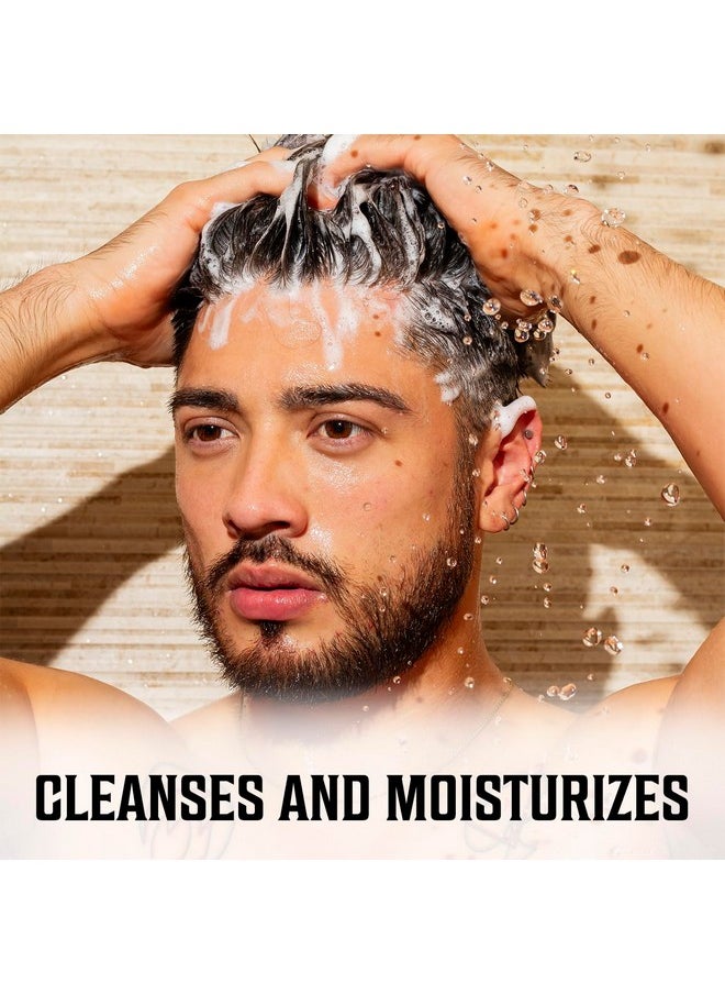 Viking Revolution Spiced Vanilla Mens Shampoo and Conditioner Set with Biotin and Jojoba Oil - Natural Hair Shampoo and Hair Conditioner for Men with Vitamin B5 - Mens Shampoo for Thinning Hair (17Oz)