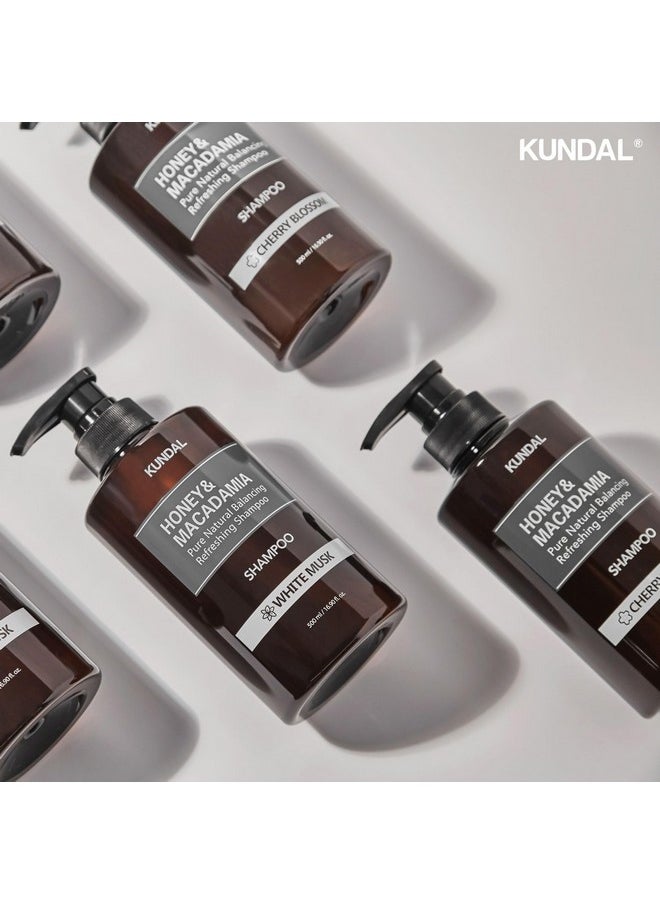 KUNDAL Natural Shampoo and Conditioner Set [Baby Powder] - Korean Hair Care, Long Lasting Fragrance, Moisturize, Nourish, Frizz Control, Argan & Macadamia Oil, Sulfate-Free 16.9fl oz (Pack of 2)