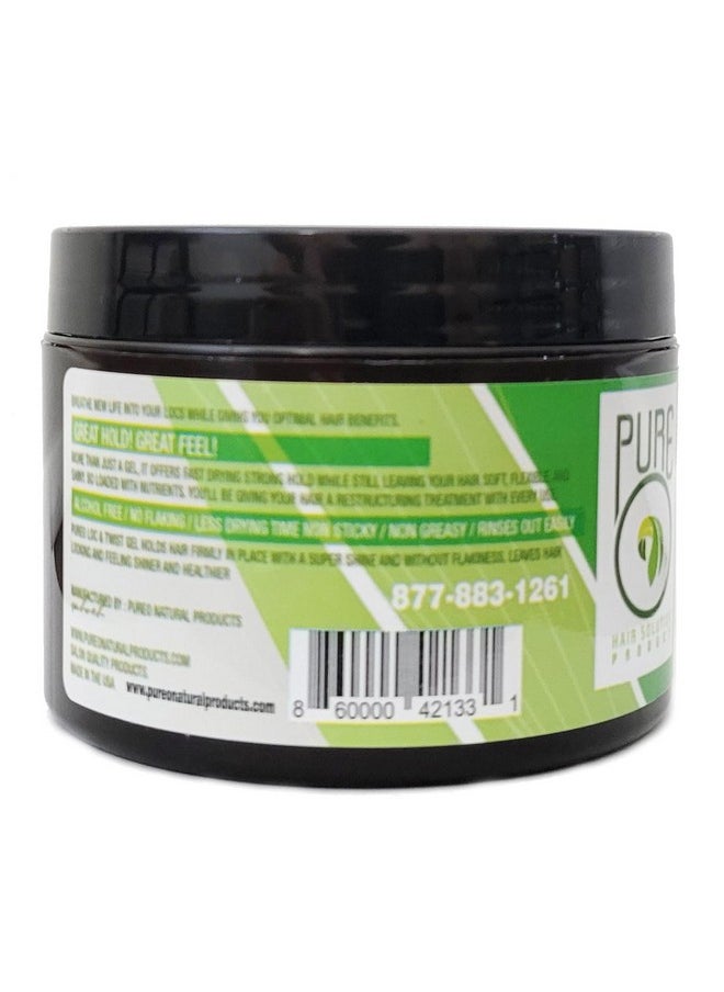 Pure O Hair Solution Product Lock & Twist Gel 8 Oz (Pack of 1)