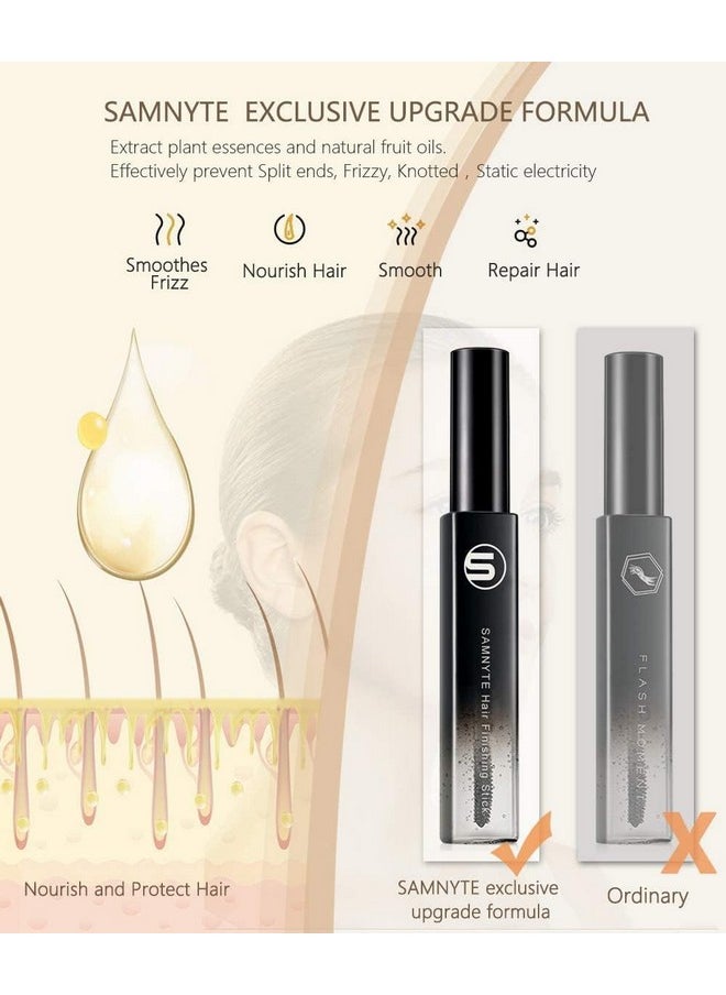 Hair Finishing Stick, 2 Pack - 0.7 Fl.Oz Hair Mascara for Taming Flyaways, Not-Greasy Hair Gel Stick