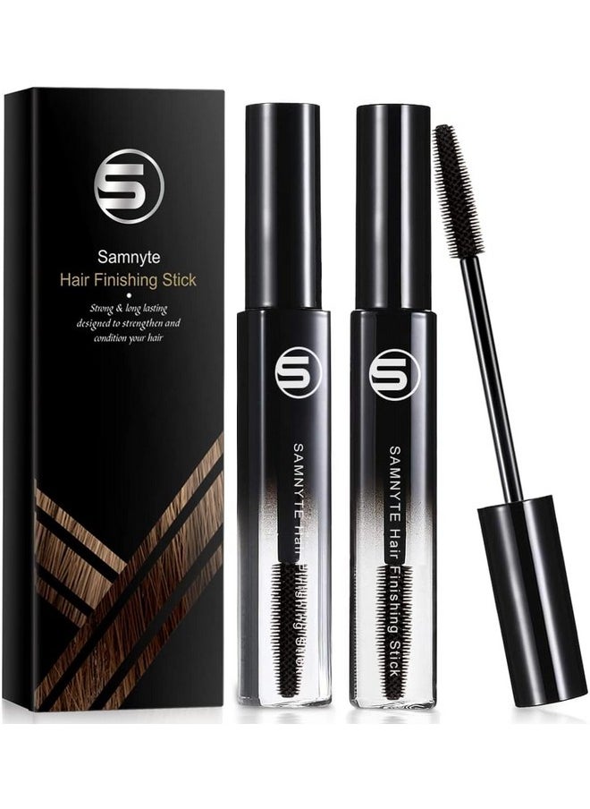 Hair Finishing Stick, 2 Pack - 0.7 Fl.Oz Hair Mascara for Taming Flyaways, Not-Greasy Hair Gel Stick